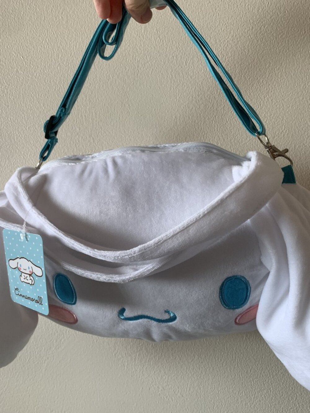 Sanrio Cinnamoroll Plush Crossbody Bag